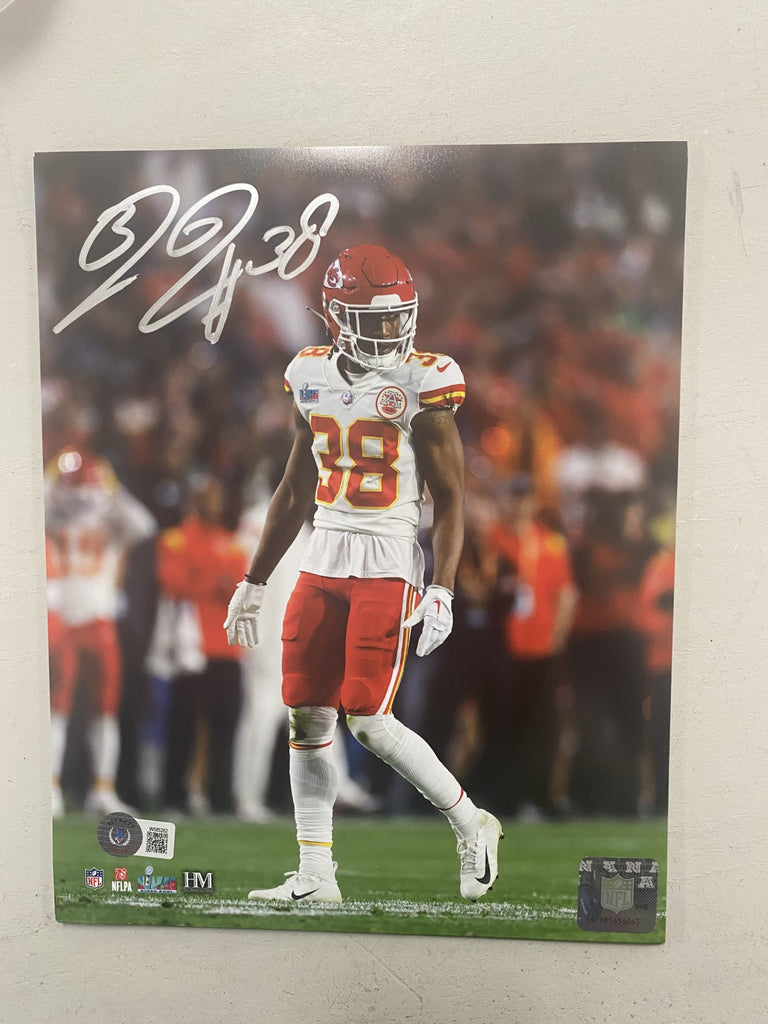 Kansas City Chiefs L'jarius Sneed Autographed Signed Speed Mini