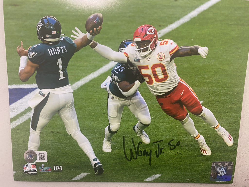 Willie Gay Jr. Kansas City Chiefs Autographed Jersey Raffle