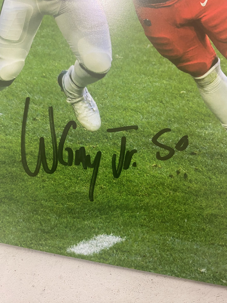 Kansas City Chiefs Willie Gay Jr Autographed (TACKLE) Chiefs 8 x