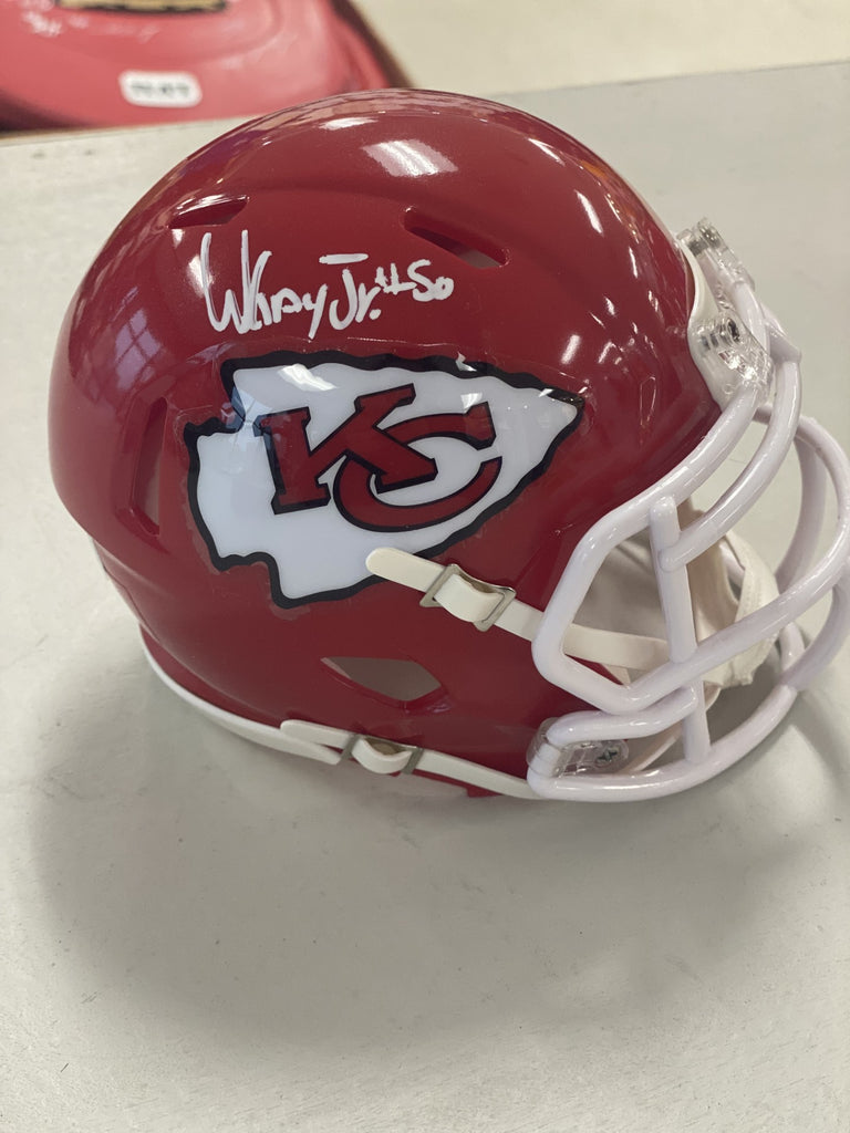 Willie Gay Jr. Signed Kansas City Chiefs Signed Flash Mini Helmet — TSE Kansas  City