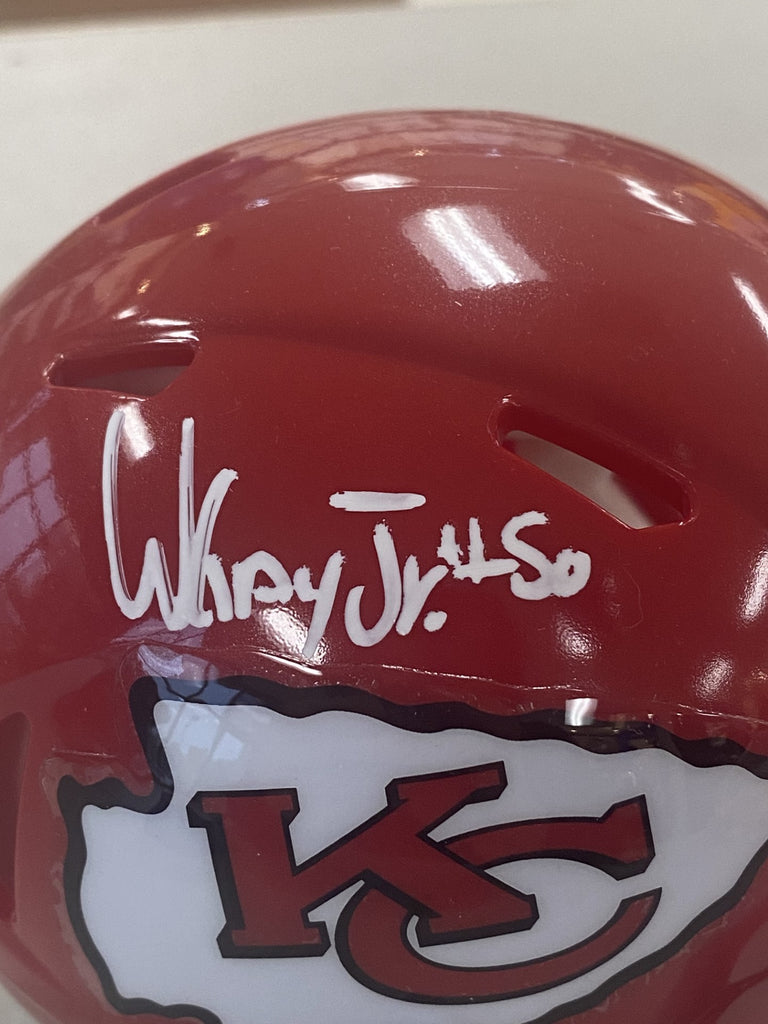 Willie Gay Jr. Signed Kansas City Chiefs Signed Lunar Mini Helmet