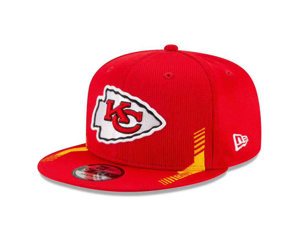 Kansas City Chiefs New Era 2023 Sideline Low Profile 59FIFTY Hat Fitted Hat 7 3/4 Yellow/Red
