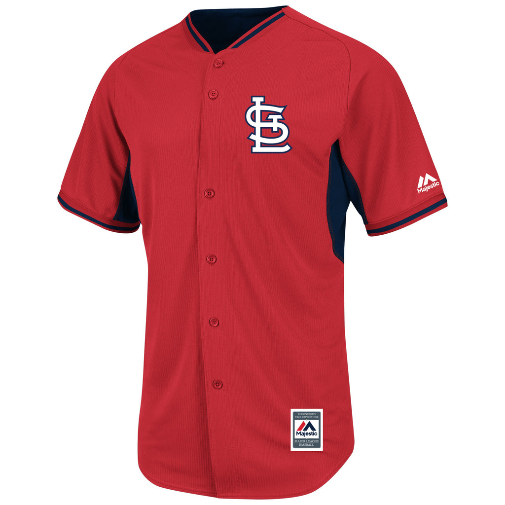 St. Louis Cardinals Grueling Ordeal 3/4 Sleeve Baseball Tee by Majesti