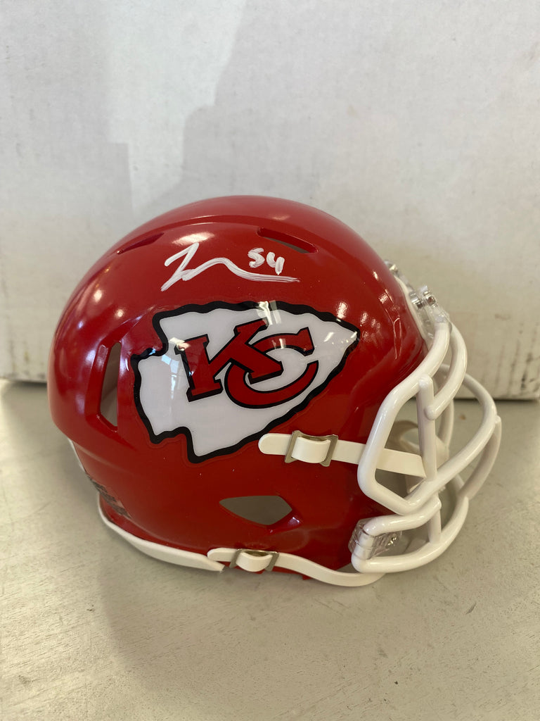 Kansas City Chiefs Leo Chenal Signed Chiefs FLASH Mini Speed Replica H