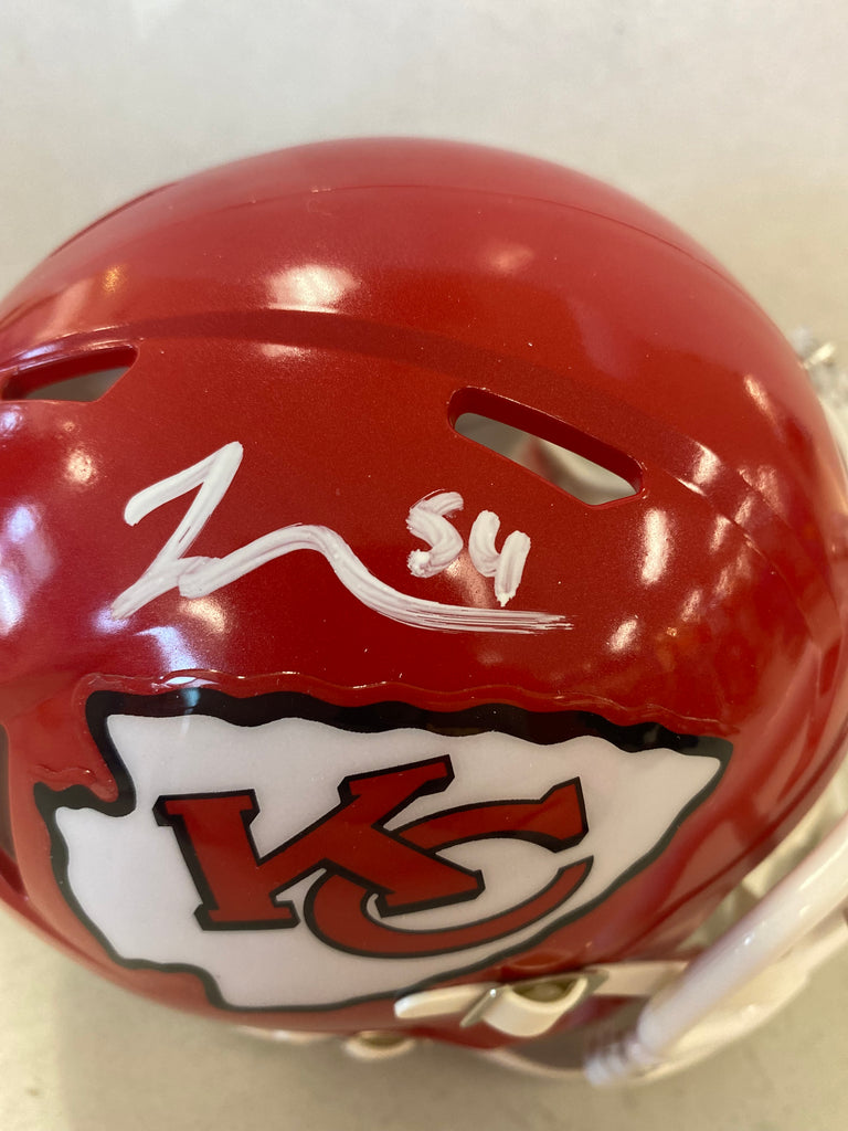 Kansas City Chiefs Leo Chenal Signed Chiefs FLASH Mini Speed Replica H