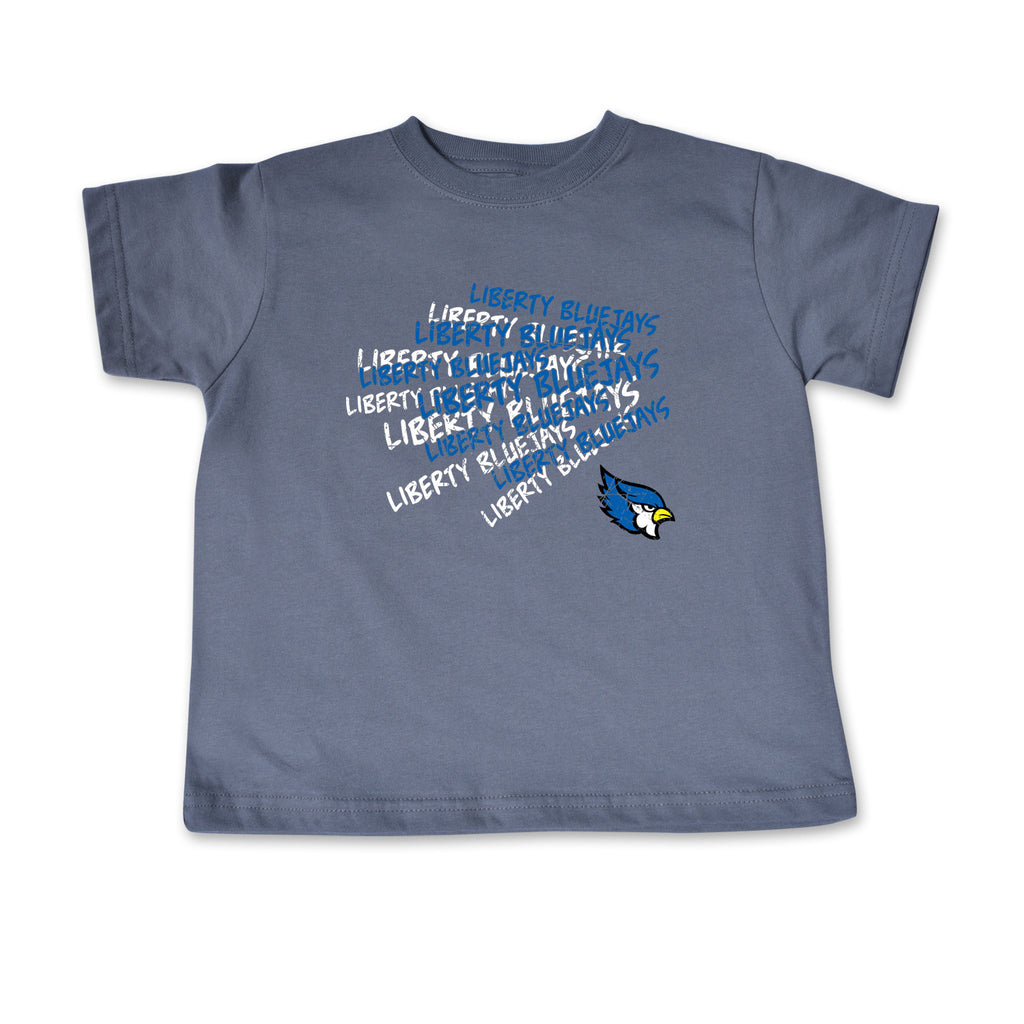 Liberty Blue Jays Royal Blue Cheer Design Toddler T-Shirt