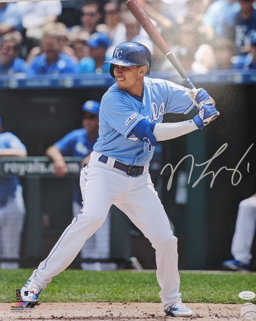 Nicky Lopez Baseball Paper Poster Royals 2