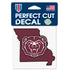 MISSOURI STATE UNIVERSITY BEARS STATE SHAPE PERFECT CUT COLOR DECAL 4" X 4"