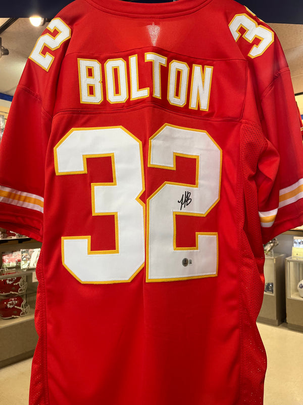 Kansas City Chiefs Nick Bolton Signed “Custom” Jerseys BECKETT