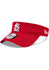 St. Louis Cardinals RED GAME DAY Adjustable Visor - New Era