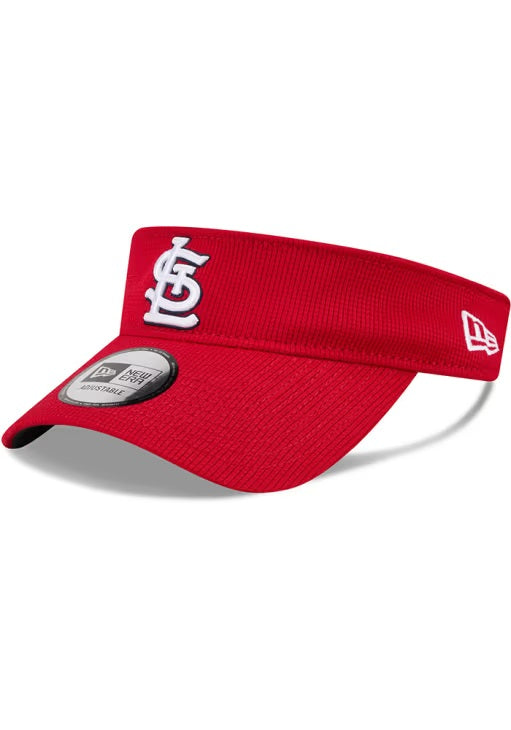 St. Louis Cardinals RED GAME DAY Adjustable Visor - New Era