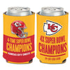 SUPER BOWL CHAMPIONS KANSAS CITY CHIEFS CAN COOLER 12 OZ. LVIII