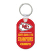 SUPER BOWL CHAMPIONS KANSAS CITY CHIEFS METAL KEY RING - ALUMINUM LVIII