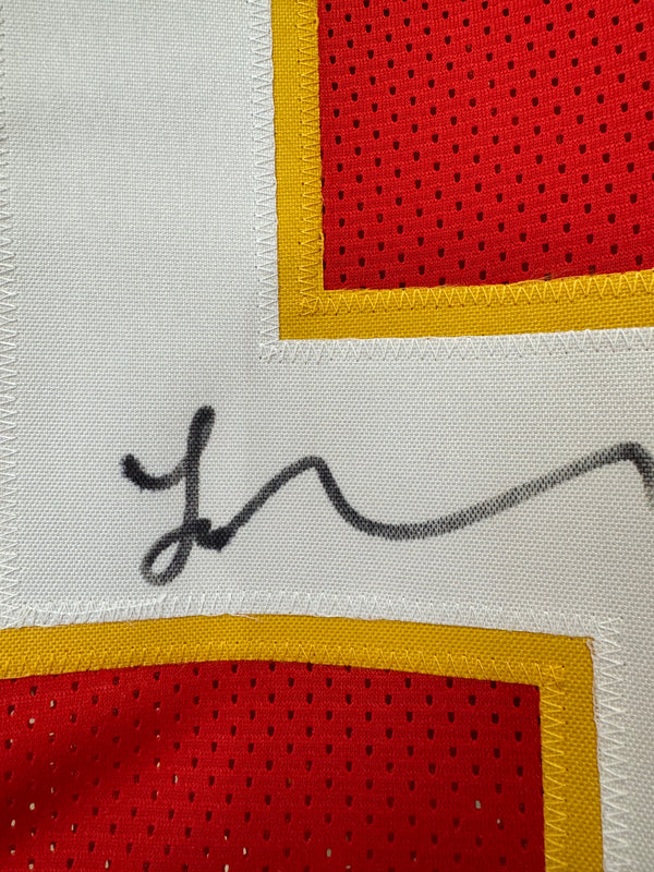 Kansas City Chiefs LEO CHENAL Signed CUSTOM Jerseys - BECKETT