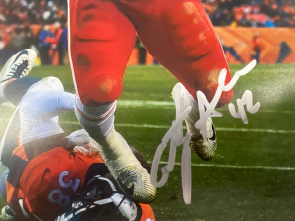 Kansas City Chiefs ANTHONY SHERMAN Signed RUNNING 8x10 Photo - COA