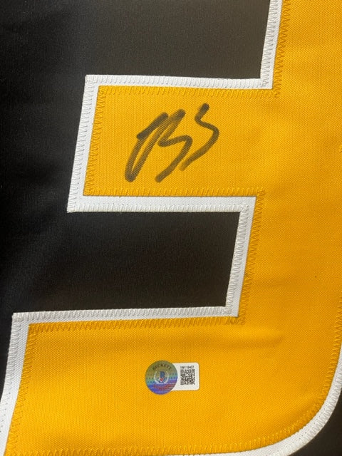 Missouri Tigers Luther Burden III Signed CUSTOM JERSEYS (BLACK) - BECK ...