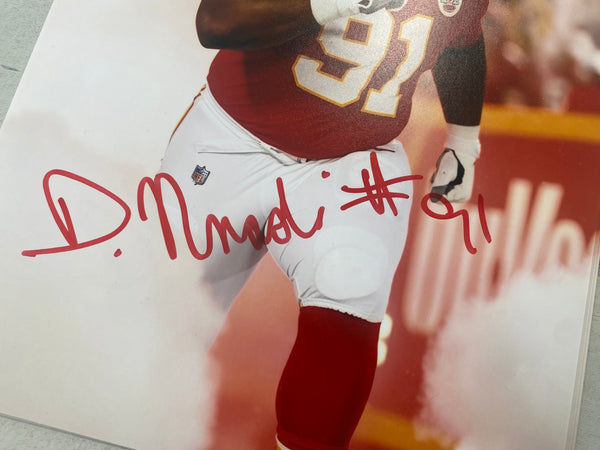 Kansas City Chiefs DERRICK NNADI Signed 8'