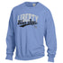 Liberty Blue Jays PORCH BLUE COMFORT WASH CREW - Gear For Sports