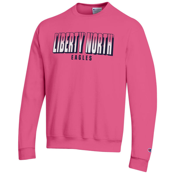 Liberty North Eagles HEIRLOOM PINK Crew - Champion