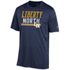 Liberty North Eagles MARINE NAVY ATHLETIC SS T-SHIRT - Champion