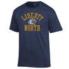 Liberty North Eagles SS Navy T-Shirt - Champion