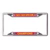 SUPER BOWL CHAMPIONS KANSAS CITY CHIEFS LIC PLT FRAME S/S PRINTED