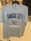 Kansas City Royals Gulf Blue Cityside Franklin Tee by '47 Brand