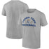 Kansas City Royals ICONIC GO FOR TWO Gray T-Shirt by Fanatics