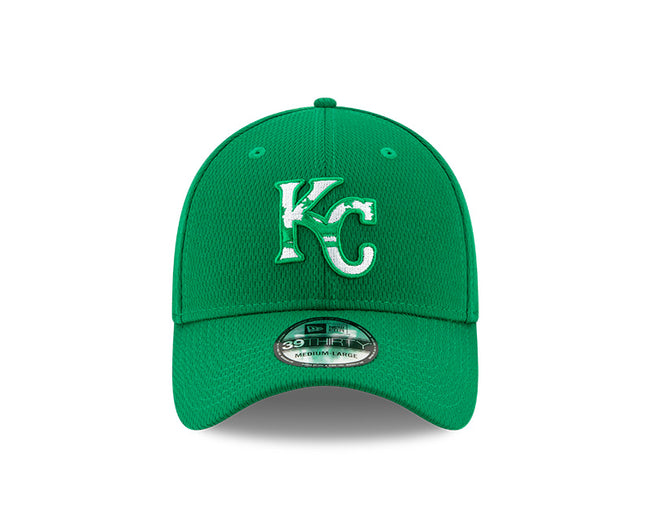 Kansas City Royals 2020 39THIRTY Gray with Black Bill Hat by New