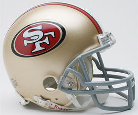 Official San Francisco 49ers Helmets, 49ers Collectible