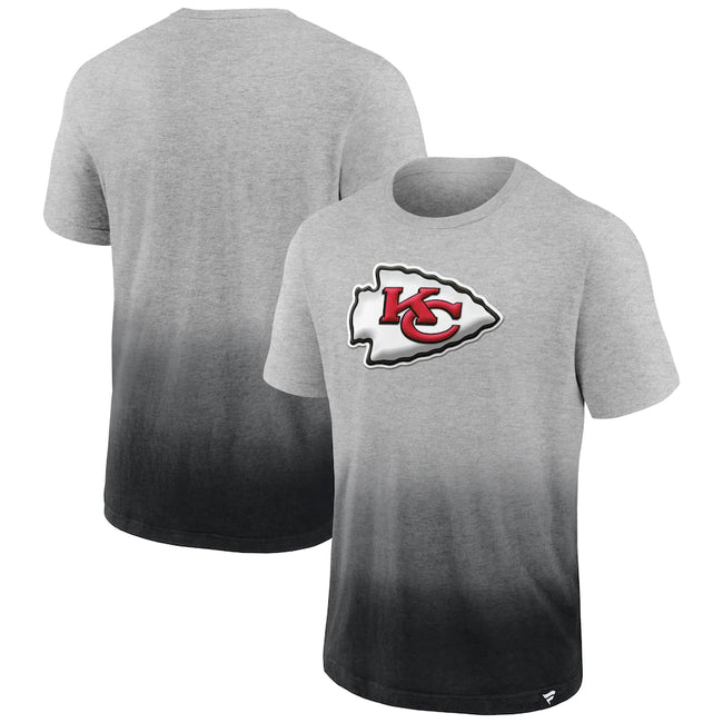 Men's Fanatics Branded Black Kansas City Chiefs Shadow T-Shirt