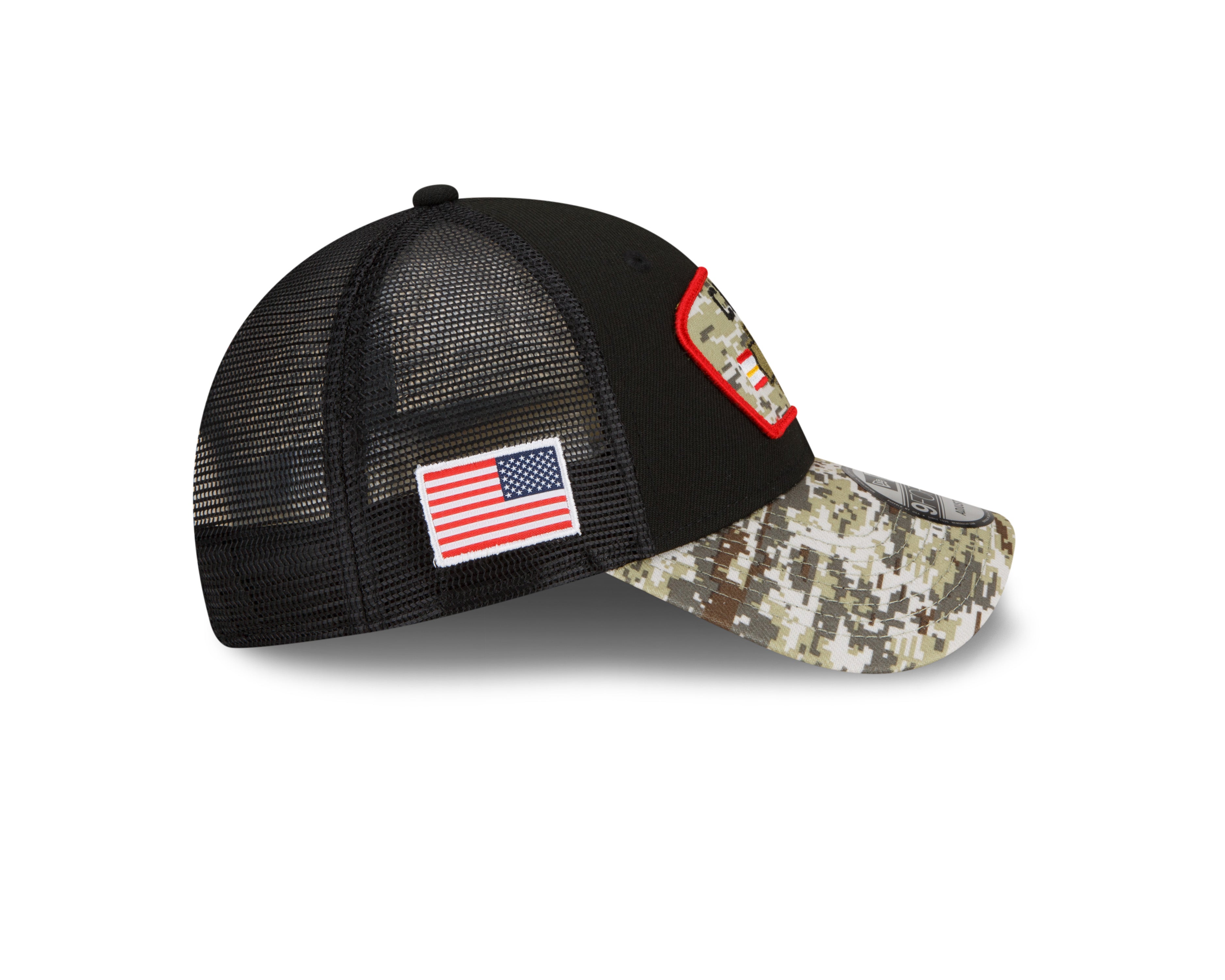 NFL New Era 2021 Salute To Service Trucker 9FORTY Snapback