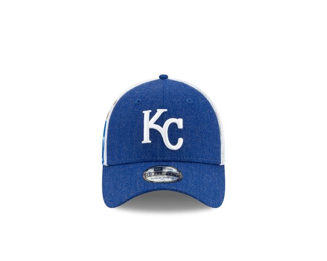 Kansas City ROYALS New Era 39THIRTY Hat / Cap FlexFit Crown Child-Youth