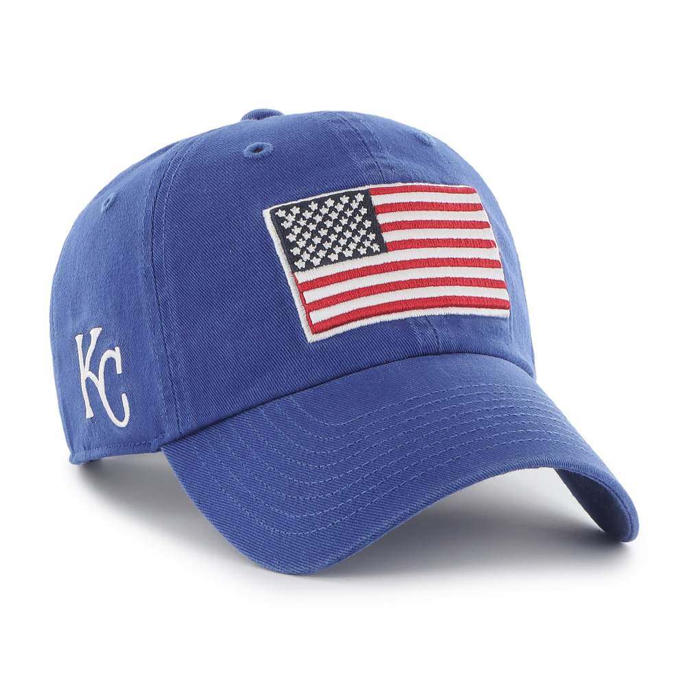 Kansas City Royals 2021 HERITAGE FRONT Clean Up Adjustable Hat by '47