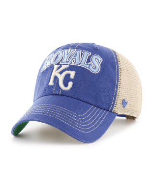 Kansas City Embroidered Hat - Bright Blue