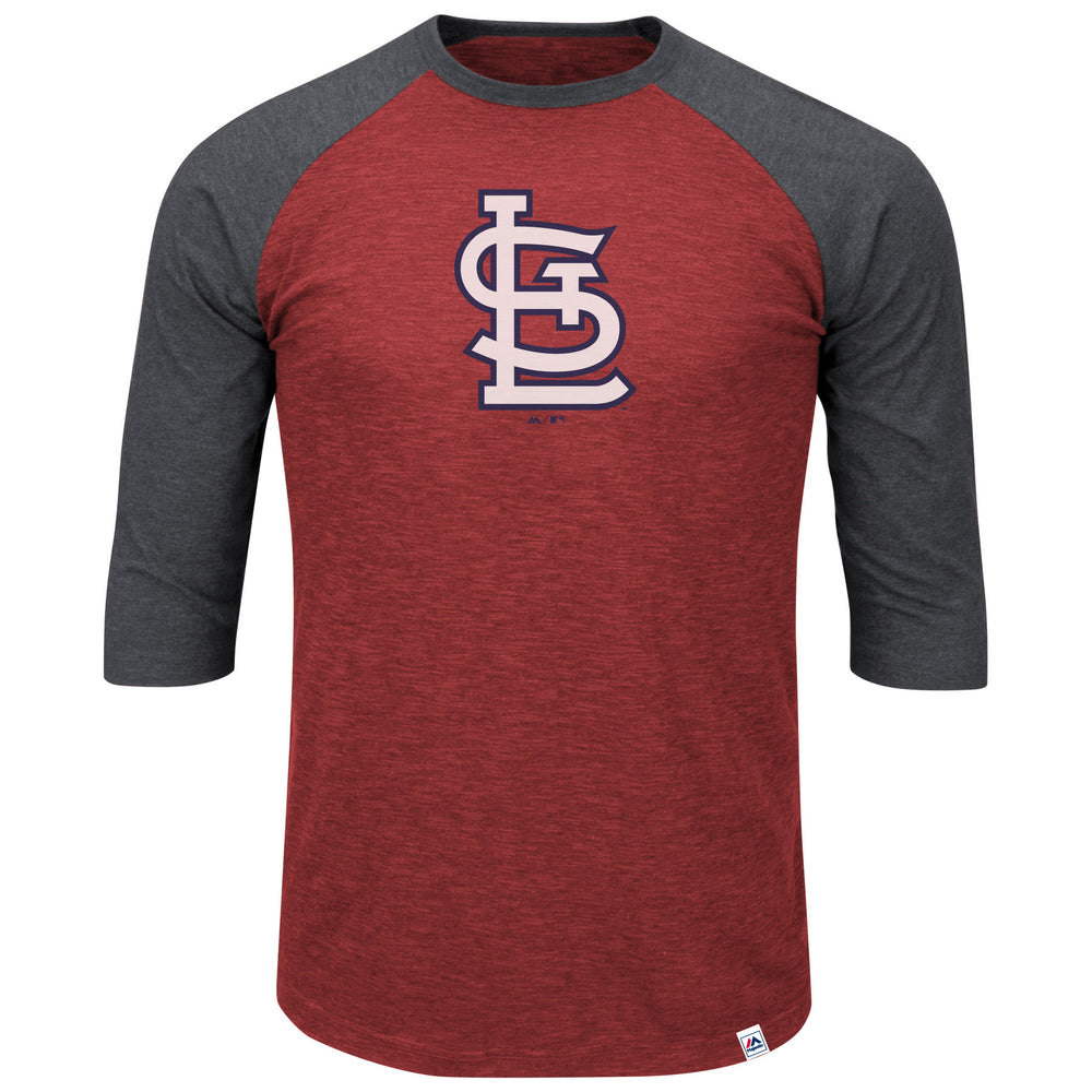 St. Louis Cardinals Majestic Authentic Collection On-Field 3/4-Sleeve  Batting Practice Jersey - Red/Navy