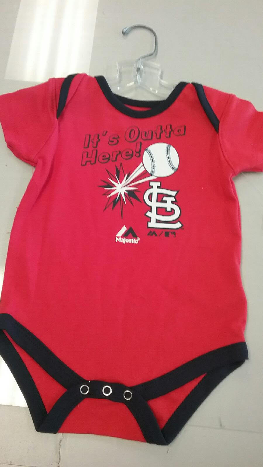 Baby St. Louis Cardinals Jersey Bodysuit