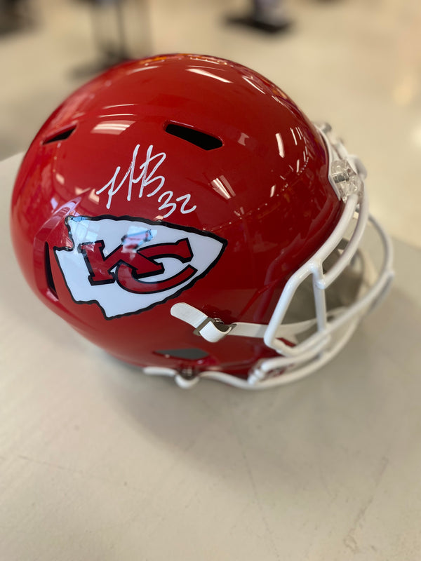 Kansas City Chiefs NICK BOLTON Signed Chiefs Speed Replica Helmet - BECKETT