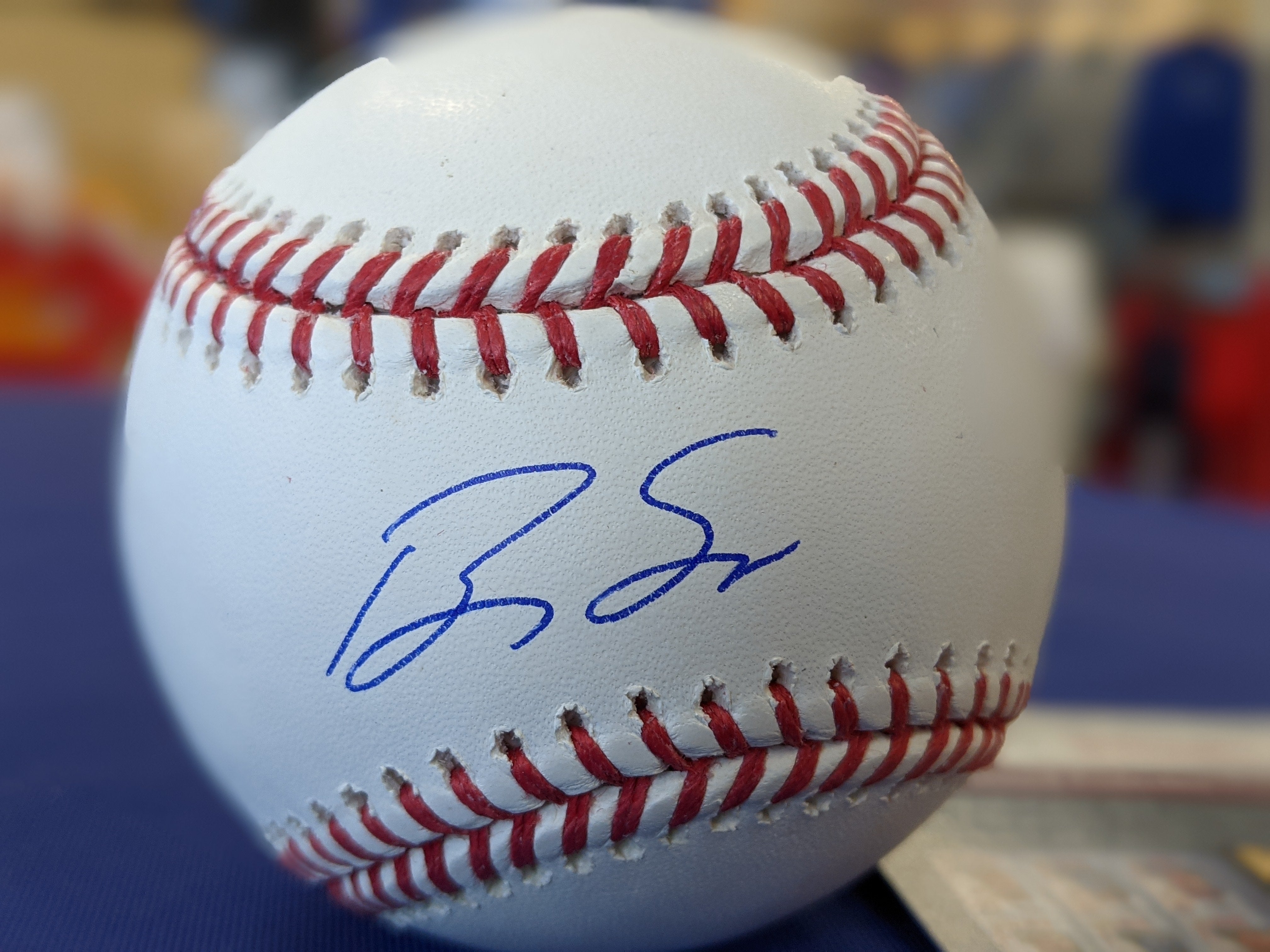 Kansas City Royals Brady Singer Signed Autographed OMLB Baseball