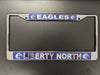 Liberty North Eagles Acrylic Inlaid License Plate Frame