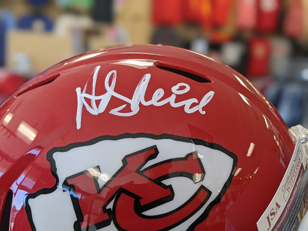 Kansas City Chiefs ANDY REID Signed Speed Replica Helmet-BECKETT