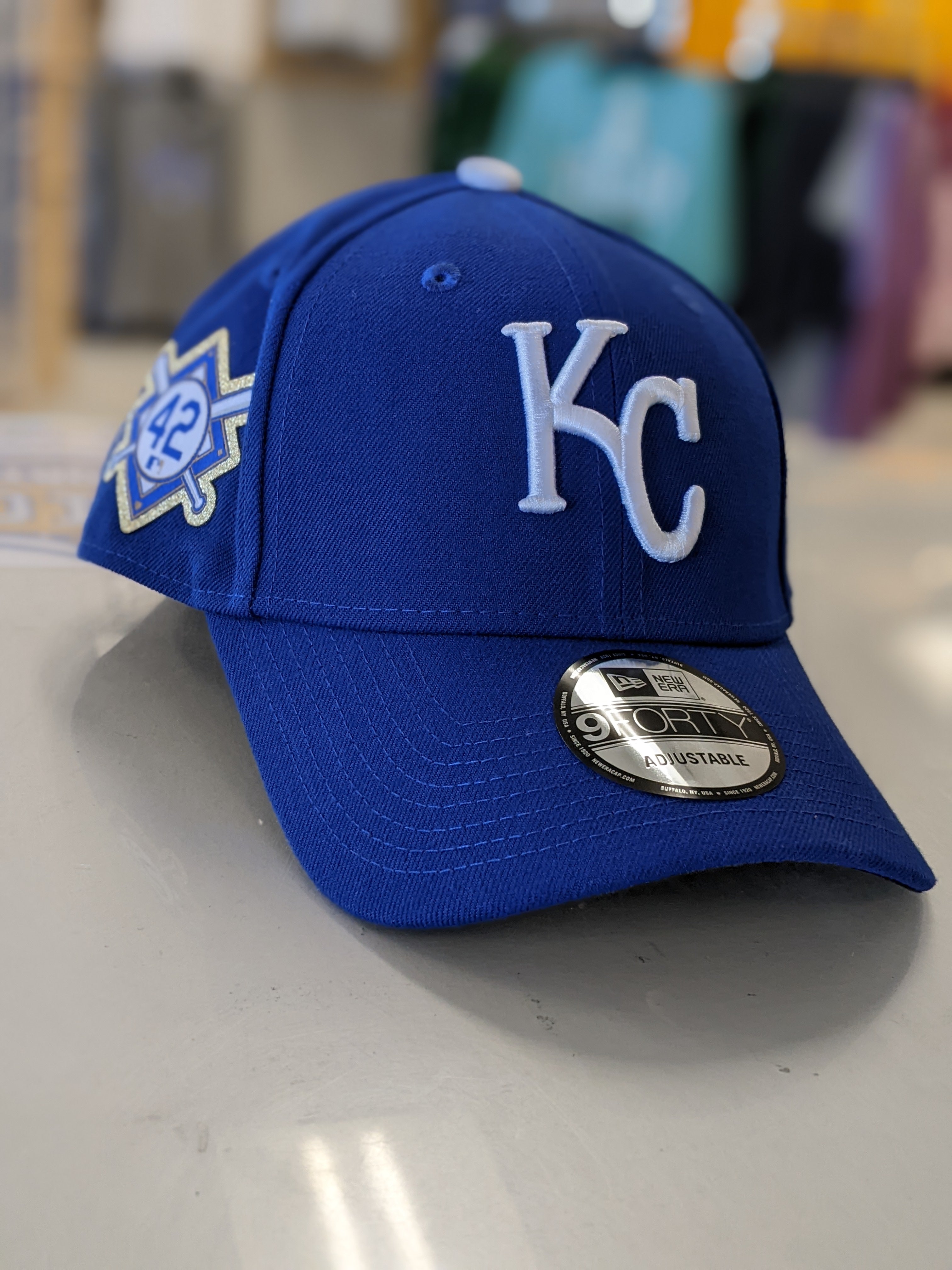Kansas City Royals 2021 9FORTY JACKIE ROBINSON Adjustable Hat by