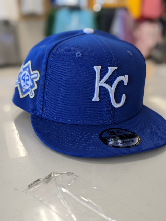 Kansas City Royals 2021 9FORTY JACKIE ROBINSON Adjustable Hat by New E
