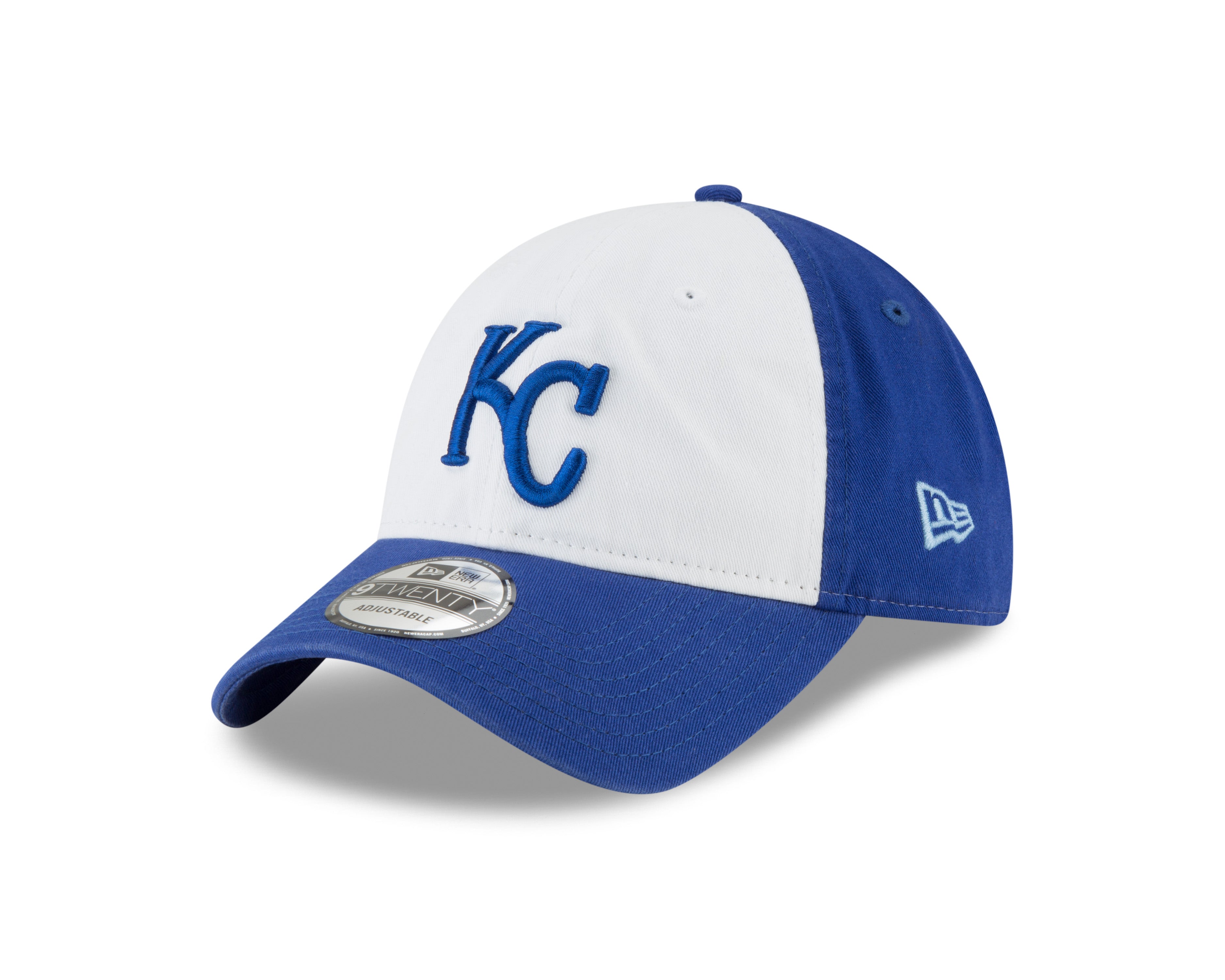 KANSAS CITY ROYALS FLAT PEAK BASEBALL CAP, NEW ERA FITTED HAT, HIP HOP RETRO