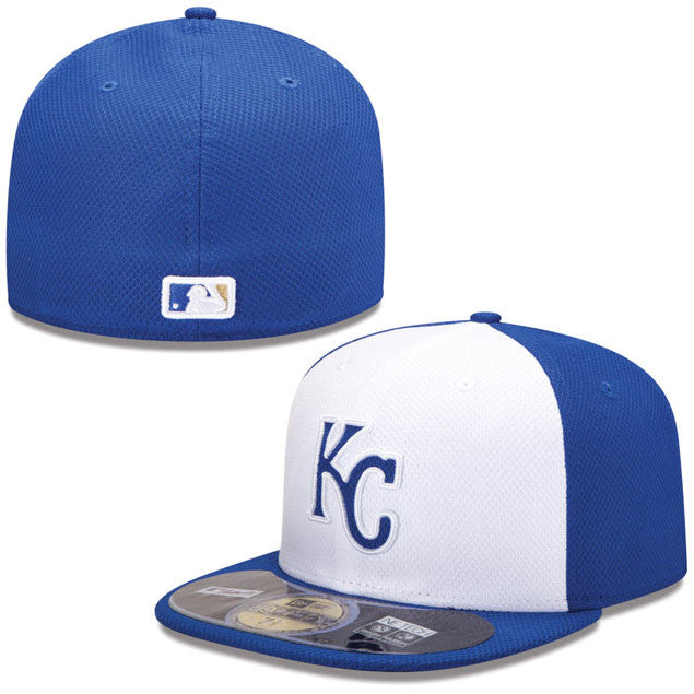 Men's Kansas City Royals New Era Sky Blue Logo White 59FIFTY