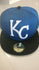 Kansas City Royals Heather Huge Fit Fitted 59FIFTY hat by New Era