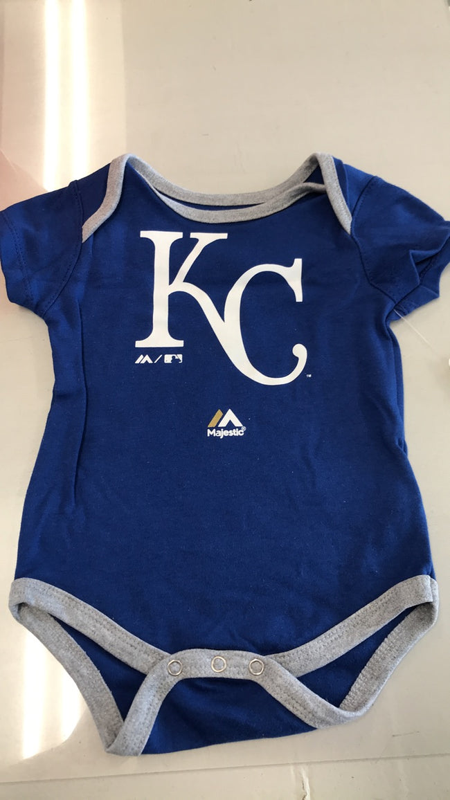 Kansas City Royals Biggest Little Fan Infant Onesie by Outerstuff