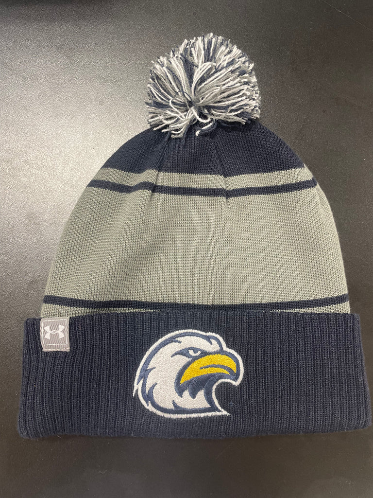 Liberty North Eagles Midnight Navy Pom Beanie Hat - Under Armour | MO ...