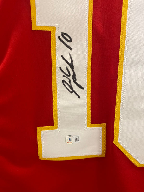 Kansas City Chiefs Isiah Pacheco Signed CUSTOM JERSEYS - BECKETT