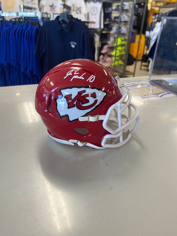 Kansas City Chiefs Isiah Pacheco Signed HELMET - BECKETT